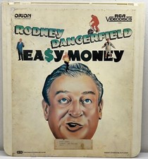 1983 Easy Money CED Videodisc RCA 01917 Rodney Dangerfield Orion Comedy Pesci