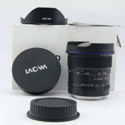 OPEN BOX EXCELLENT Laowa 12mm Zero-D Lens for