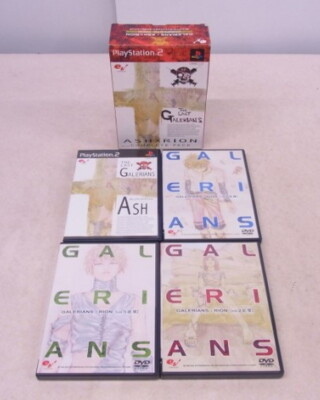 PS2 Galarians: Ash �~ Rion Complete Pack - JAPAN