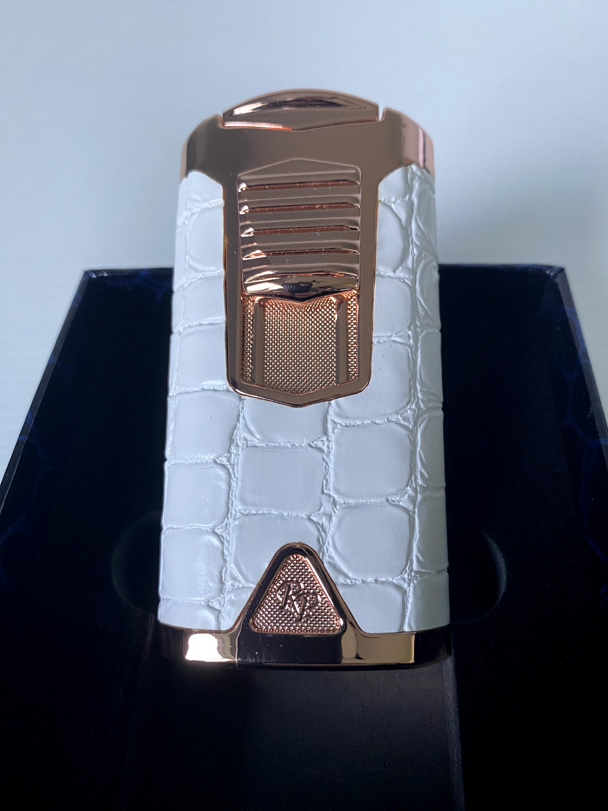 - Gold And White Leather - New
