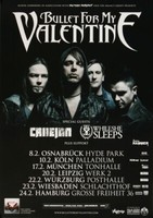 Bullet For My Valentine - Venom, Tour 2014 | Konzertplakat | Poster