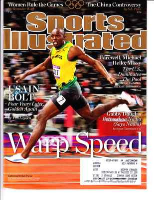 August 13, 2012 Usain Bolt Jamaica Olympic Track and Field Sports Illustrated