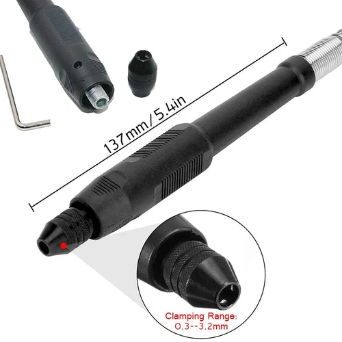 1X Flexibler Bohrer Schleifer Flex Welle für Dremel Rotationsantrieb Elektrowerkzeug - Bild 12 von 12