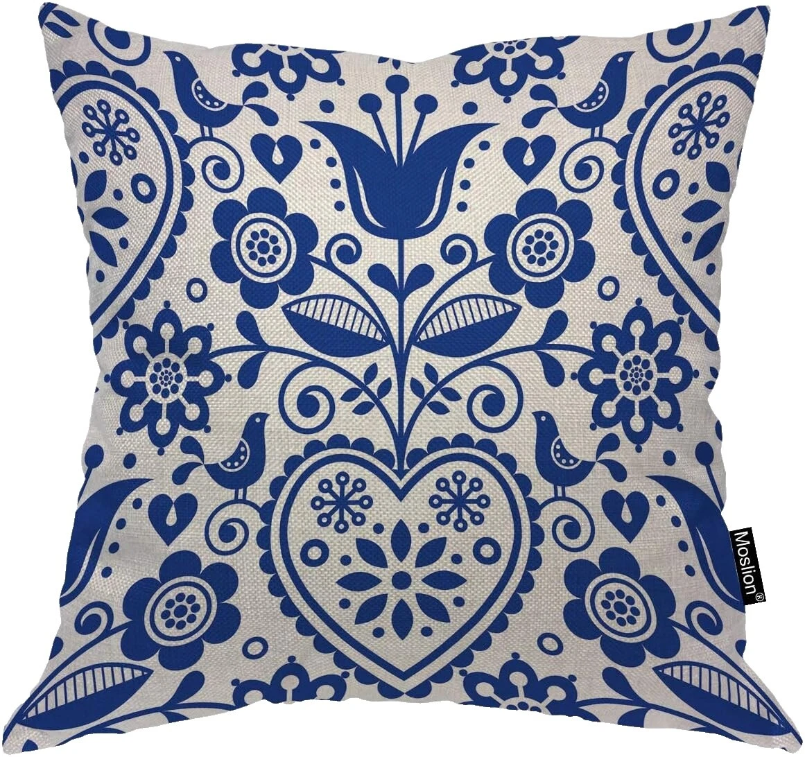 Flowers Animal Print Home Décor Pillows