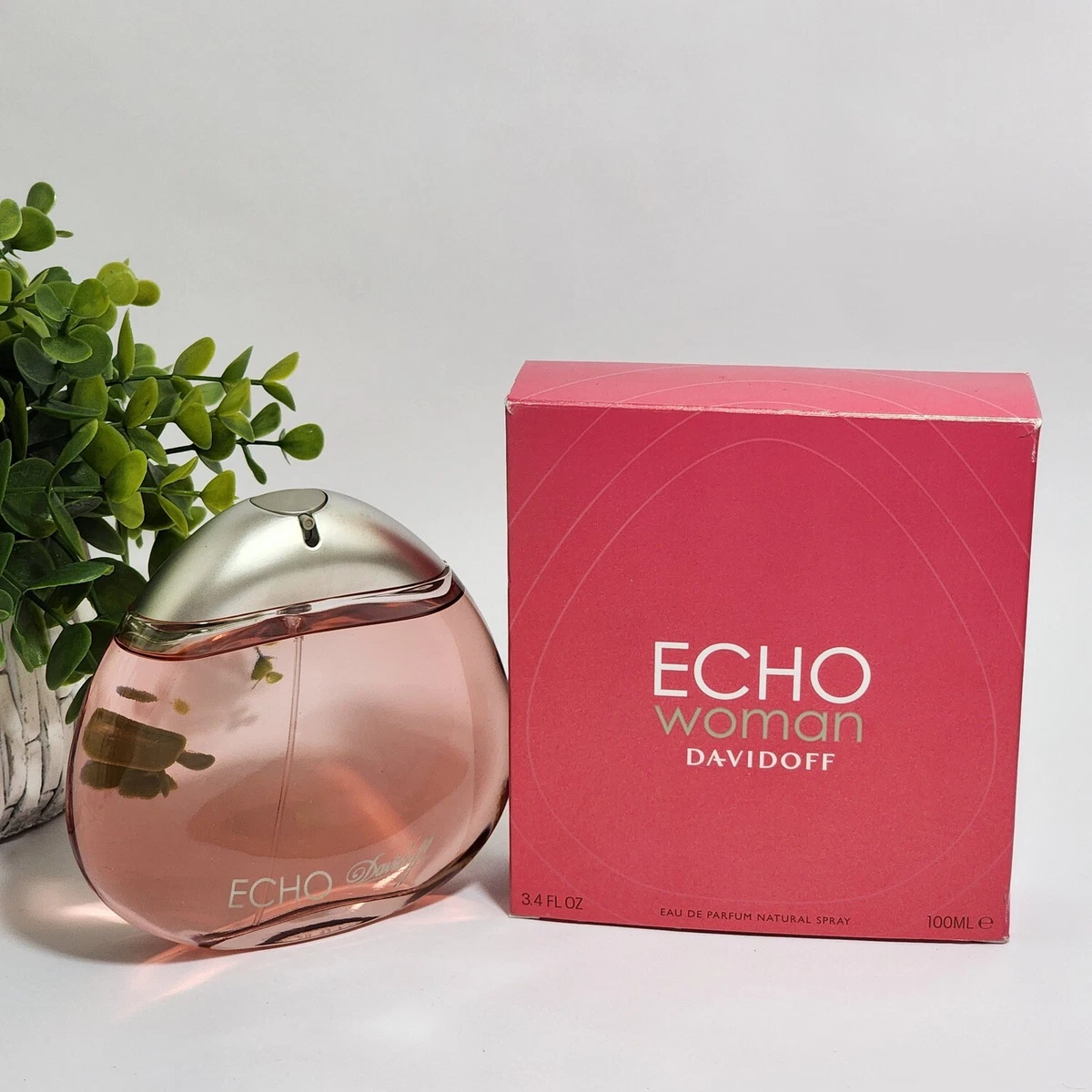 Echo Woman by Davidoff Eau De Parfum Spray Perfume for Women 3.4