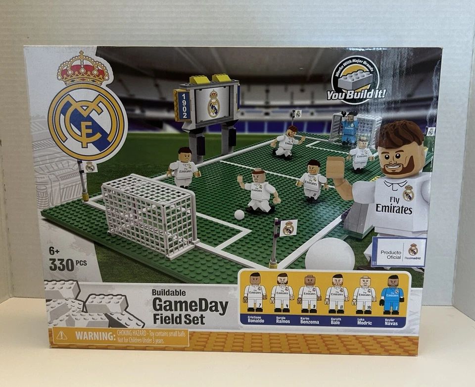 Juego de campo GameDay del Real Madrid 2017 330 piezas sellado Fly Emites Ronaldo Foto 3 de 3