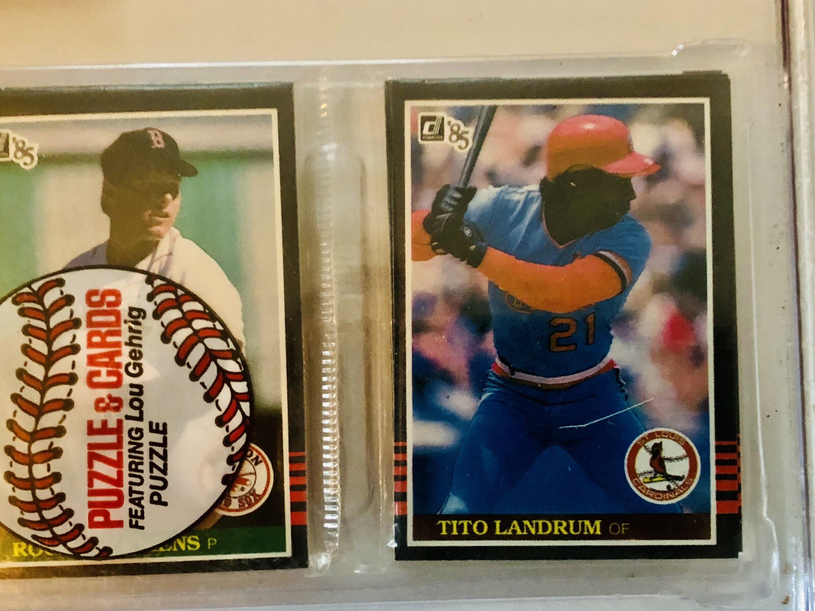 1985 Donruss Baseball Roger Clemens RC on Top! Graded 9.5 GEM MINT by GAI - Picture 7 of 9