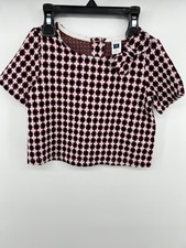 Janie and Jack 3t girls Houndstooth blouse