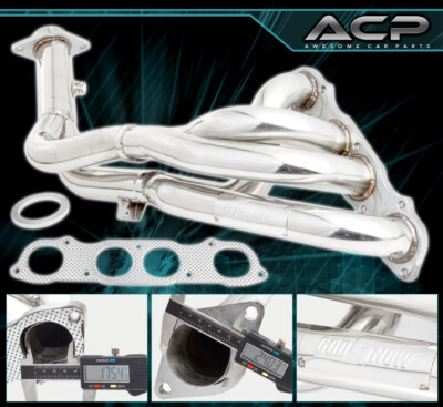 For 00-09 Honda S2000 S2K AP1 AP2 F20C F22C S/S Exhaust 4-2-1 Header Manifolds