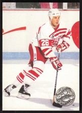 Ray Sheppard, 1991-92 Pro Set Platinum, #169, Detroit Red Wings,