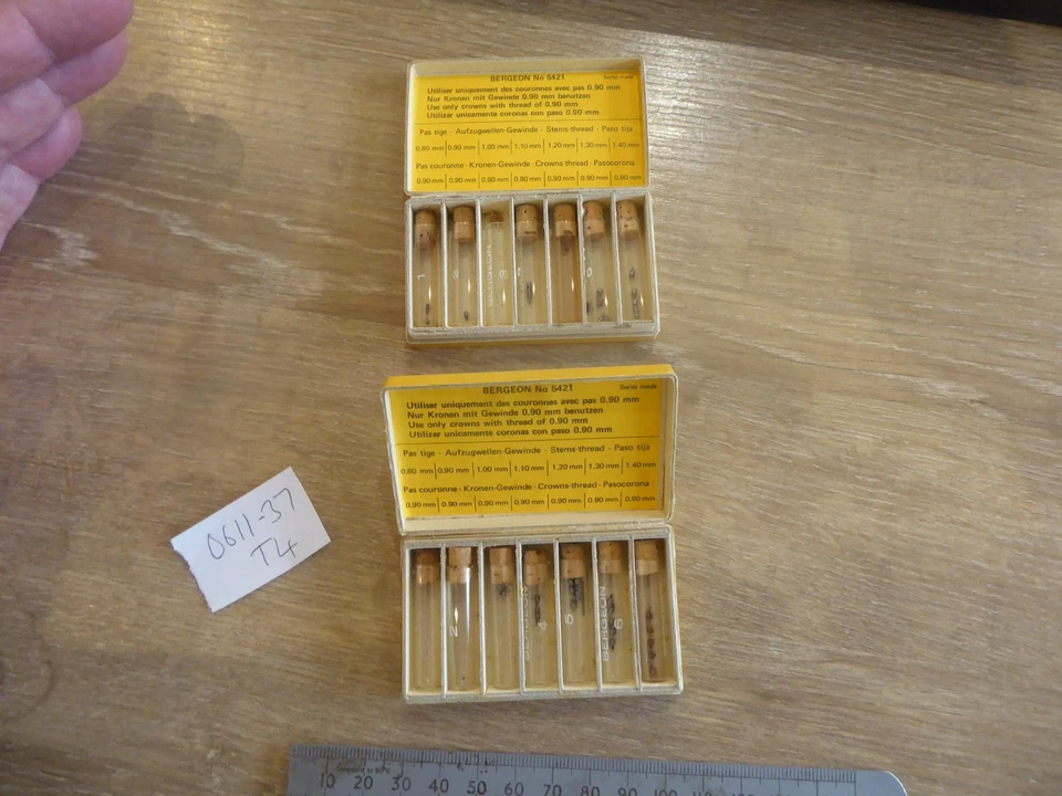 RICAMBI VINTAGE BERGEON N. 5421 PER OROLOGIAIO, - Immagine 2 di 4