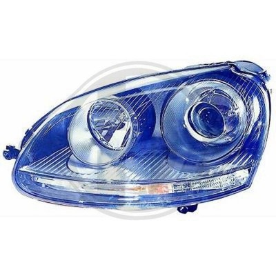 Hauptscheinwerfer Diederichs 2214285 für VW Links