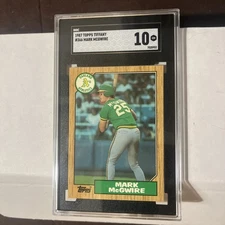 1987 Topps Collectors Ed - Tiffany Mark McGwire #366 Gem Mint 💎 Low Pop