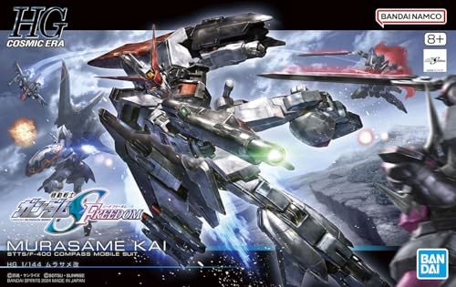BANDAI SPIRITS HG Mobile Suit Gundam Seed Freedom Murasame Kai 1/144 Scale - Picture 2 of 2