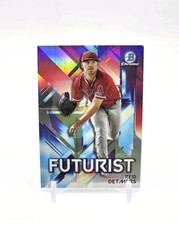 2021 Bowman Chrome Futurist Reid Detmers Refractor No. FUT-RD