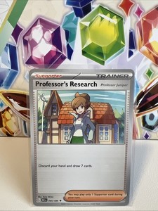 Professor’s Research 085/086 Uncommon Regular - Pokemon TCG Black Bolt - NM