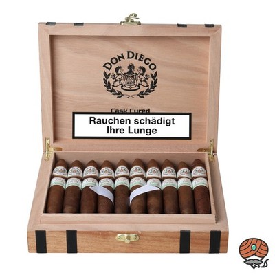 Don Diego Cask Cured Figurado Zigarren aus Dominikanische Republik 20er Kiste