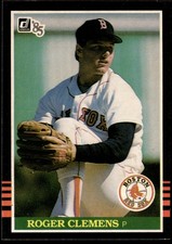 1985 DONRUSS #273 ROGER CLEMENS RC RED SOX