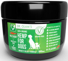 Hemp Calming Chews for Dogs 220Pcs Calming Treats / Anxiety Relief Salmon Flavor