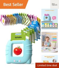 Talking Flash Cards for Toddlers 1 2 3 4 Olds, Montessori Language Learning ...