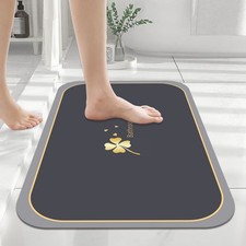 Water Absorbing Diatomaceous Earth Shower Mat