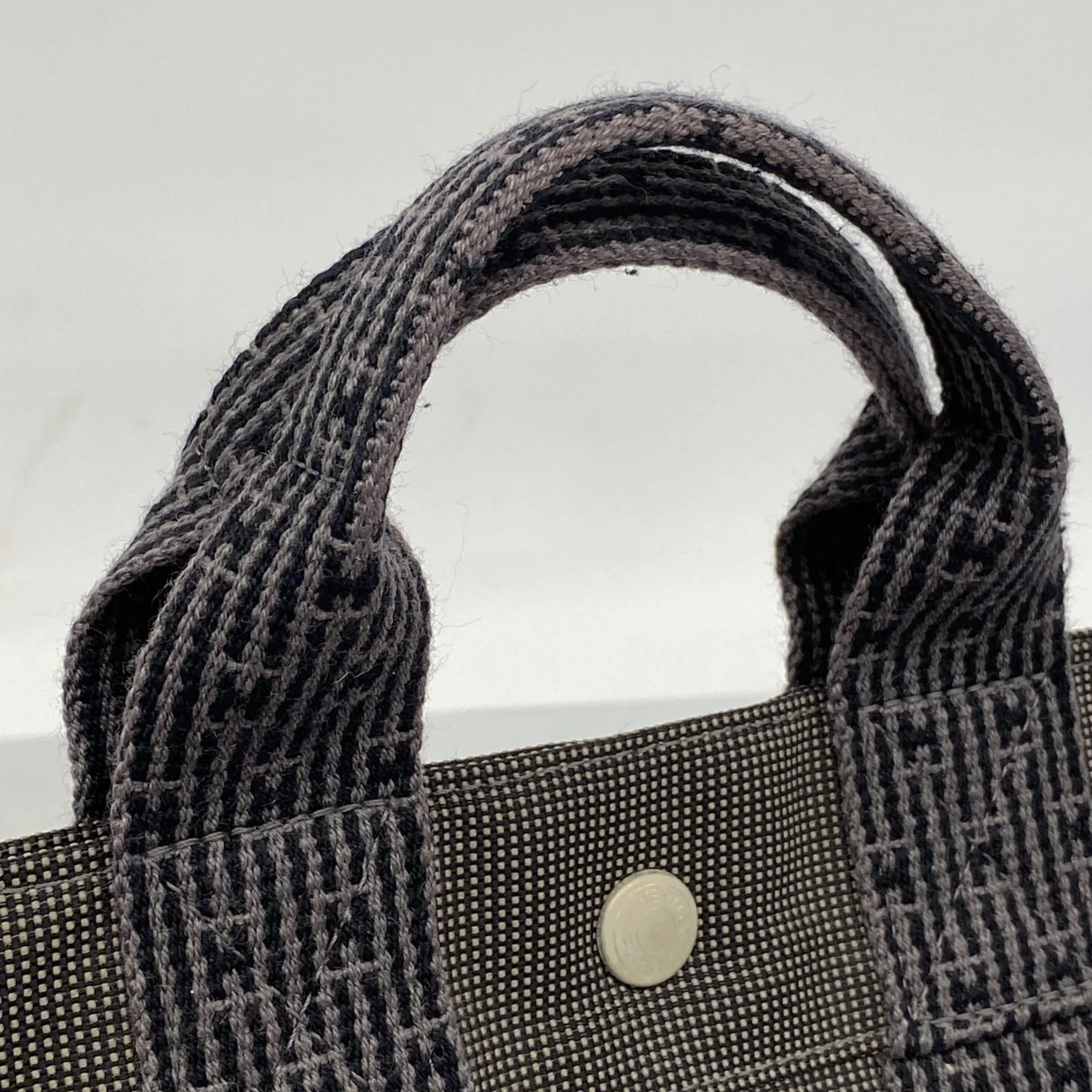 Hermes Hermès Air Line PM Tote Bag, Canvas, Gray, Men's and Women's GZl1fcjj thumbnail 7