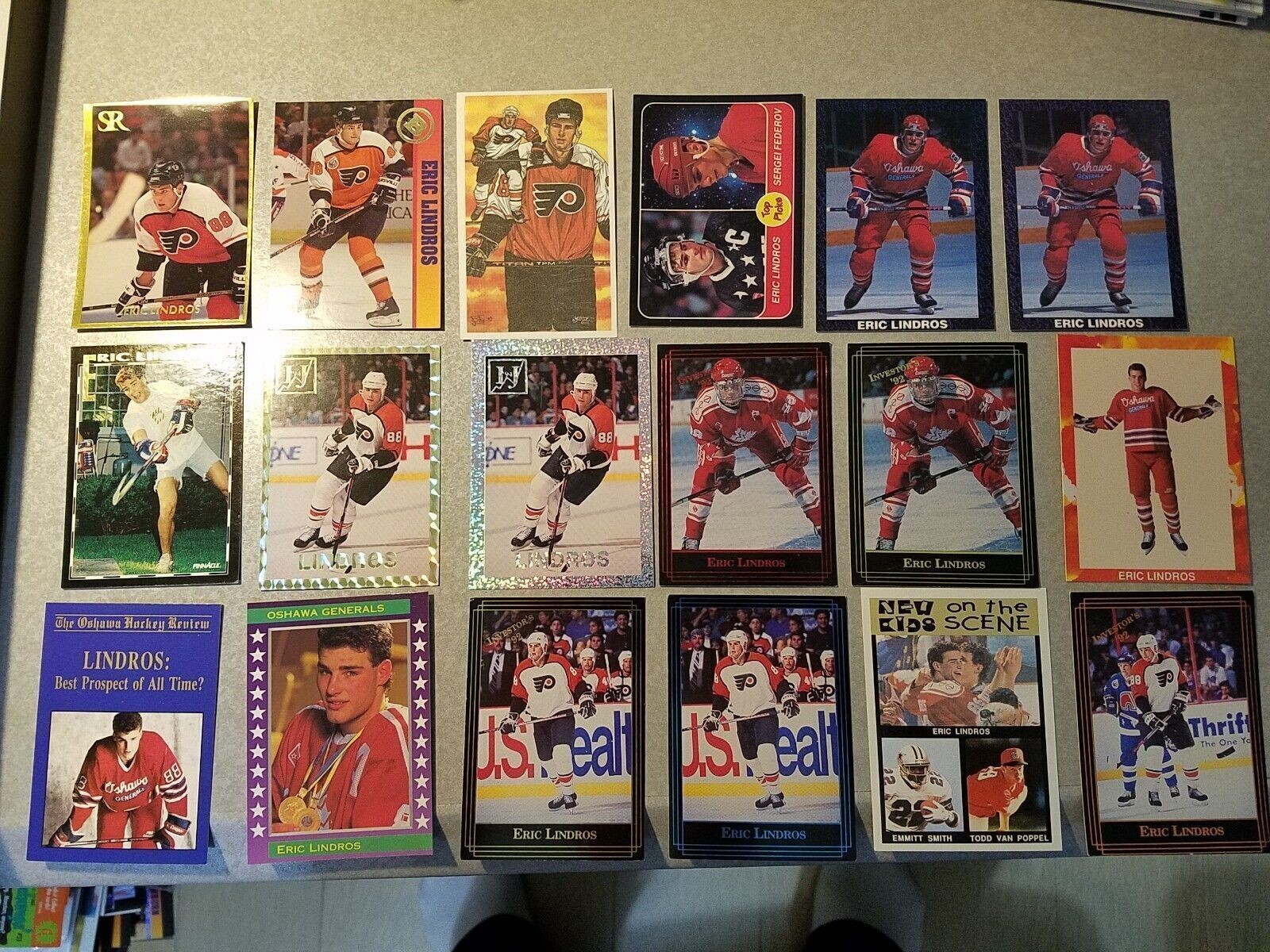 Eric Lindros Philadelphia Flyers NHL RARE ODDBALL CARDS WOW  YOU PICK