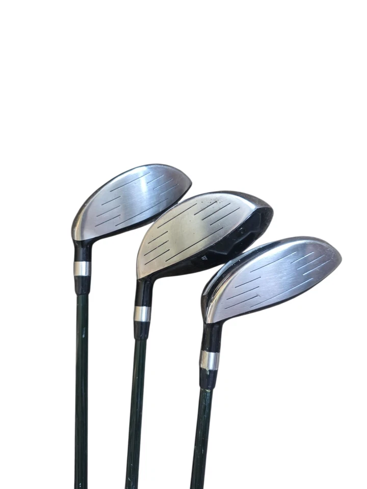 Juego de madera Warrior Custom Golf TE (verde) 3W, 5W, 7W Reg Flex Warrior grafito M/RH Foto 3 de 4