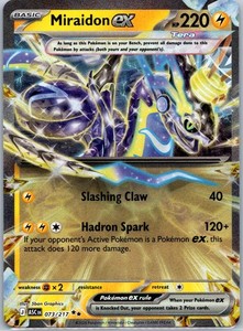 Miraidon ex 073/217 Ascended Heroes Double Rare