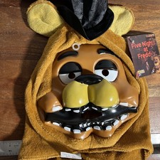 Five Nights At Freddy s Adult Freddy Mask Halloween/Cosplay FNAF WITH TAGS