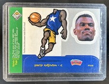 1998-99 Upper Deck Choice David Robinson Mini Bobbing Heads #24 Spurs