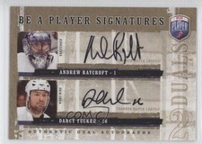 2006-07 Be a Player Signatures Duals Andrew Raycroft Darcy Tucker #D-RT Auto 1x1
