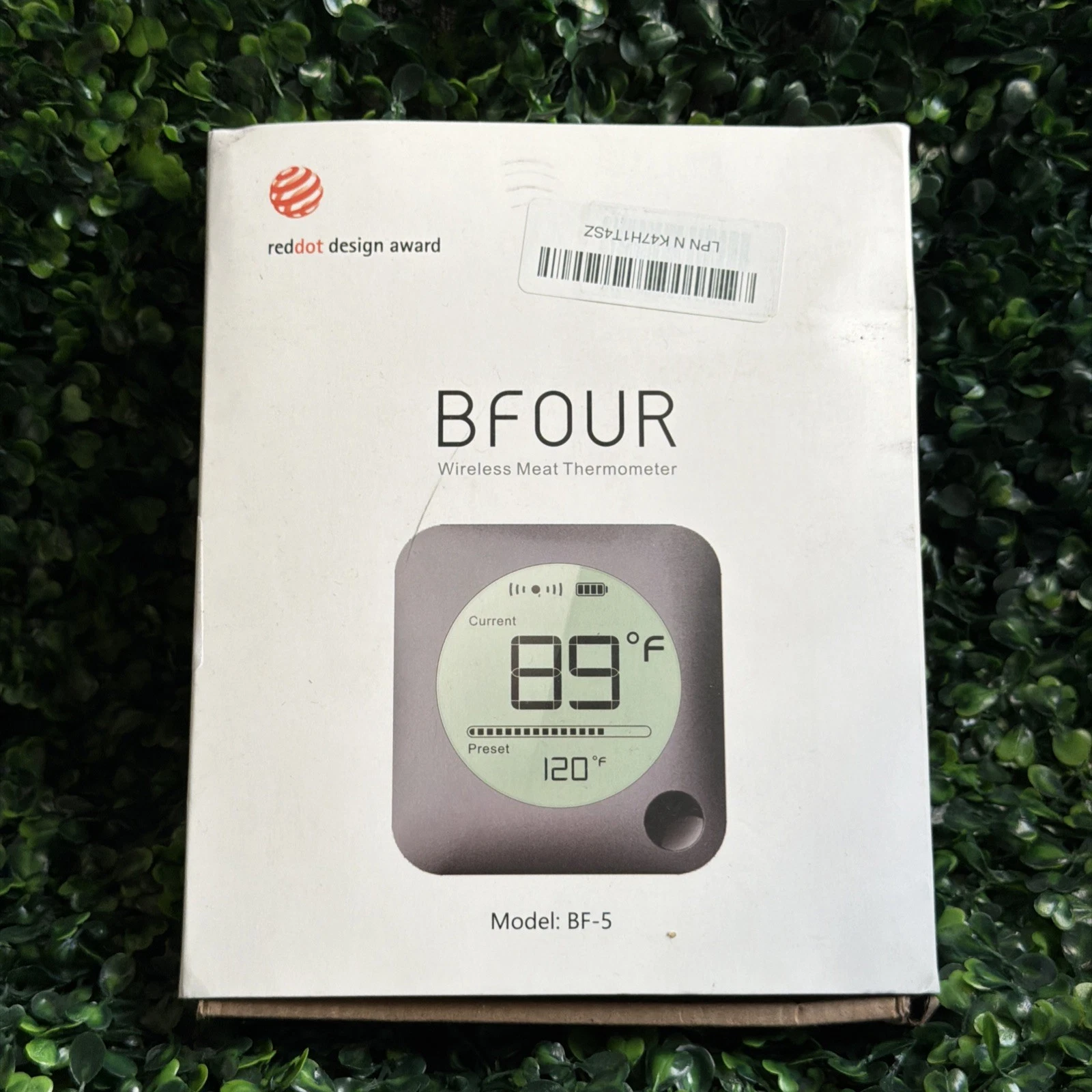 BFOUR Meat Thermometer Wireless Bluetooth, LCD Digital Meat Thermometer BF-5 EUC
Opens in a new wind
