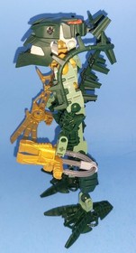 LEGO Bionicle Piraka 8903 Zaktan Green Gold Snake Complete - No Zamors 