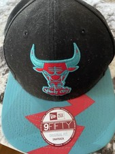 New Era 9Fifty Chicago Bulls SnapBack Hat Cap Windy City Hardwood Classics OSFM