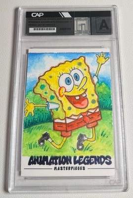 Animation Legends Masterpiece 1/1 Sketch SpongeBob Schwammkopf.
