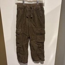 Crazy 8 Corduroy Cargo Pull On Pants Size 6 NWOT