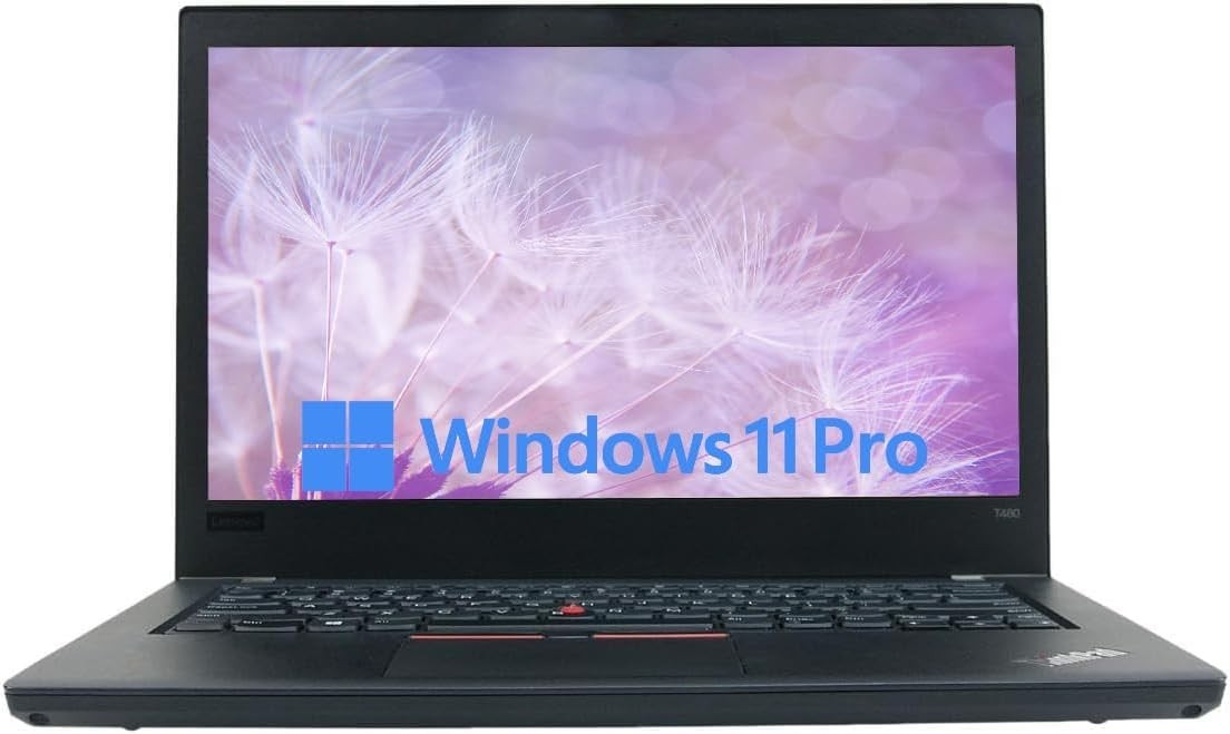 Lenovo ThinkPad T480 14" FHD i5-7300U 8GB 512GB SSD Win11 Pro Laptop Renewed