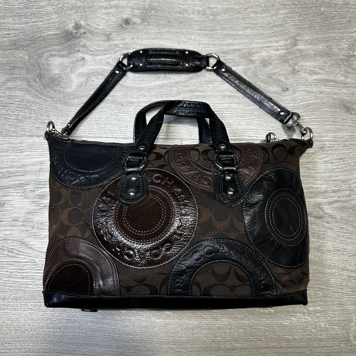 Coach Patchwork Tote Brown Bags & Handbags for Women for sale | eBay