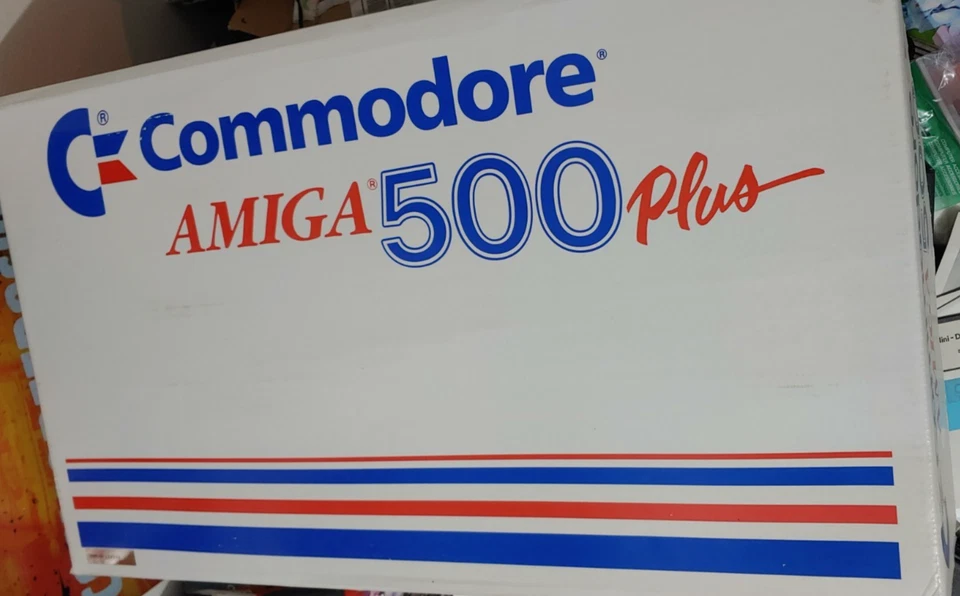 Commodore Amiga 500 PLUS 16-bit (with PA, Mouse, Manuals etc) in OVP Kick 1.3/2