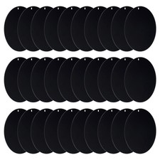 Acryl Kreis Rohlinge 3.5" 30 Pack Runde Klare Scheibe Verzierungen mit Loch #2