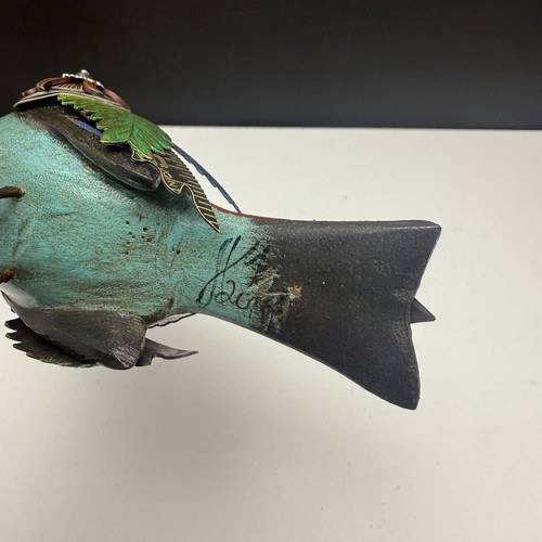 Jim & Tori Mullan MULLANIUM Steampunk Parrot Feathers Opera Glasses Binoculars - Picture 10 of 11