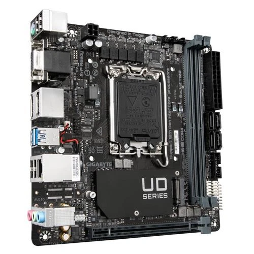 Gigabyte LGA 1700 Motherboard Intel H610 Express Mini ITX H610I DDR4