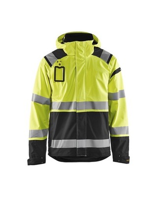 BLAKLÄDER  HighVis Shell Arbeitsjacke HighVis gelb/schwarz