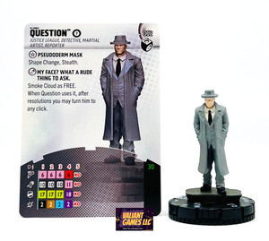 DC Heroclix Question #012 w/ Card Lantern Legacy Set