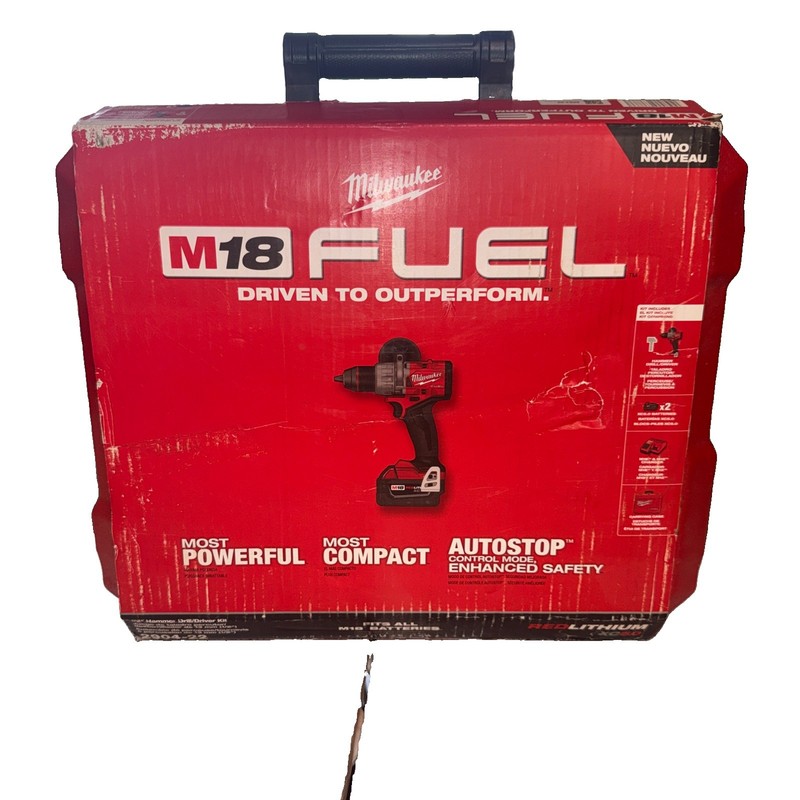 New Milwaukee CASE ONLY 2904-22 M18 2904-20 1/2" Hammer Drill Fuel 18 Volt USED