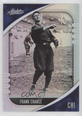 2021 Panini Absolute Holo Silver 168/199 Frank Chance #64 HOF o3p