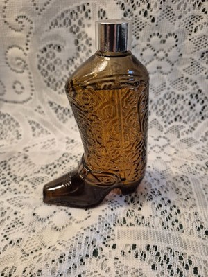 Vtg. Avon Cowboy Boot Full Unboxed Unsure of Fragrance