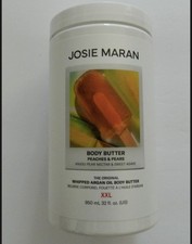 Josie Maran XXL Whipped Argan Oil Body Butter 32oz Peaches & Pears New No Box