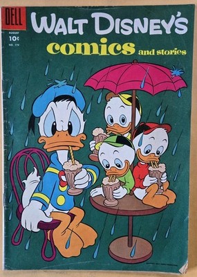 Walt Disney's Comics and Stories Vol 15 #11 (179) VG (4.0) Dell Comics 8/55